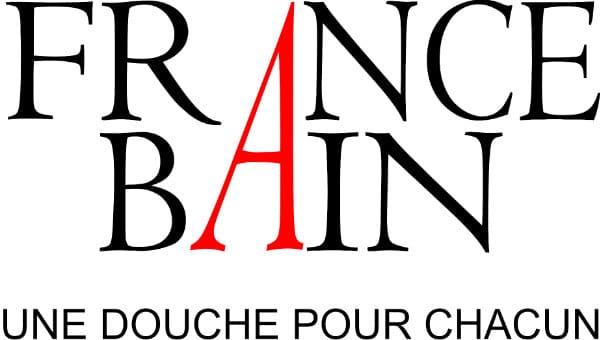 Logo france bain "Une douche pour chacun"